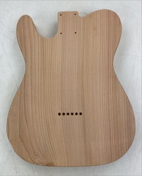 Body Western Red Cedar, 1-pc., Tele, Unique piece #003